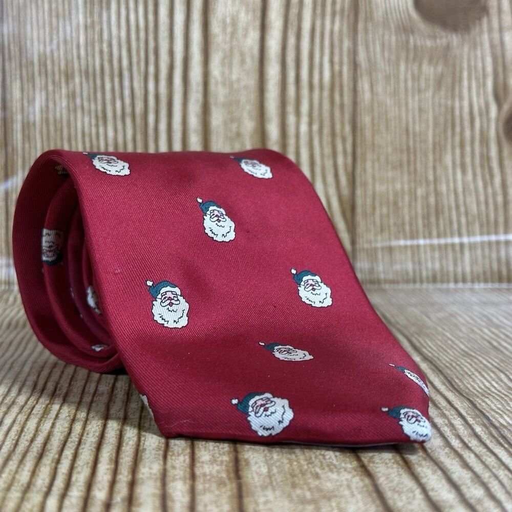 Pure Silk by Wembley Tie Santa Claus‎ Novelty Holiday Christmas 61 X 3.5”